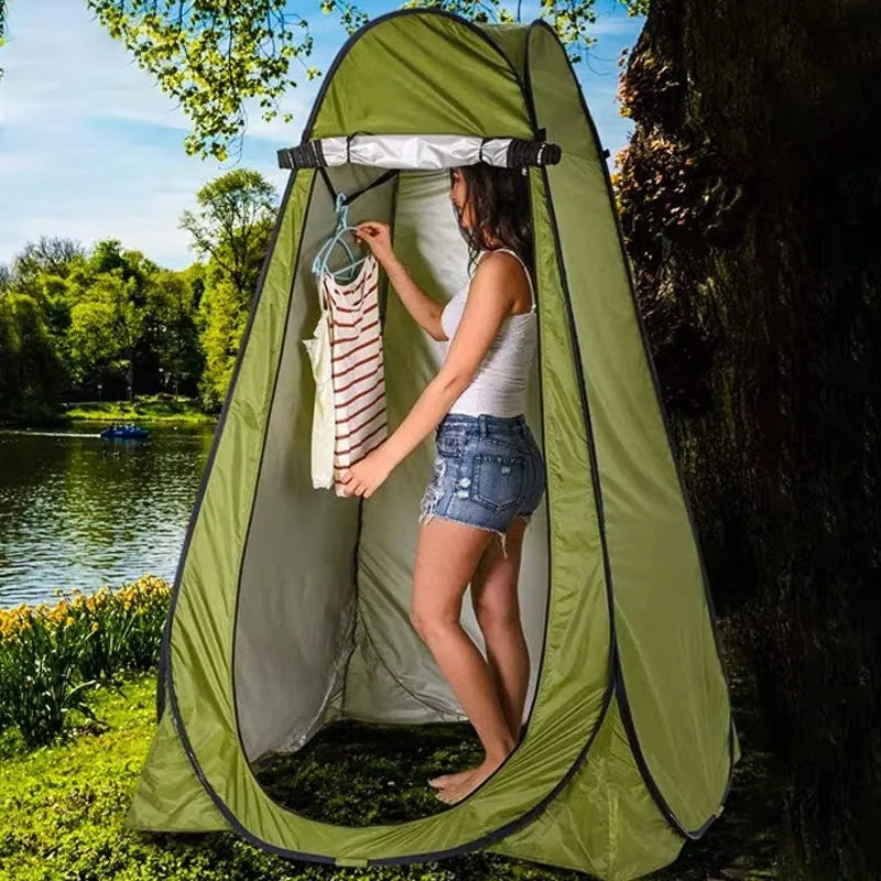 Outdoor portable privacy tent - lakescouleeoutdoors