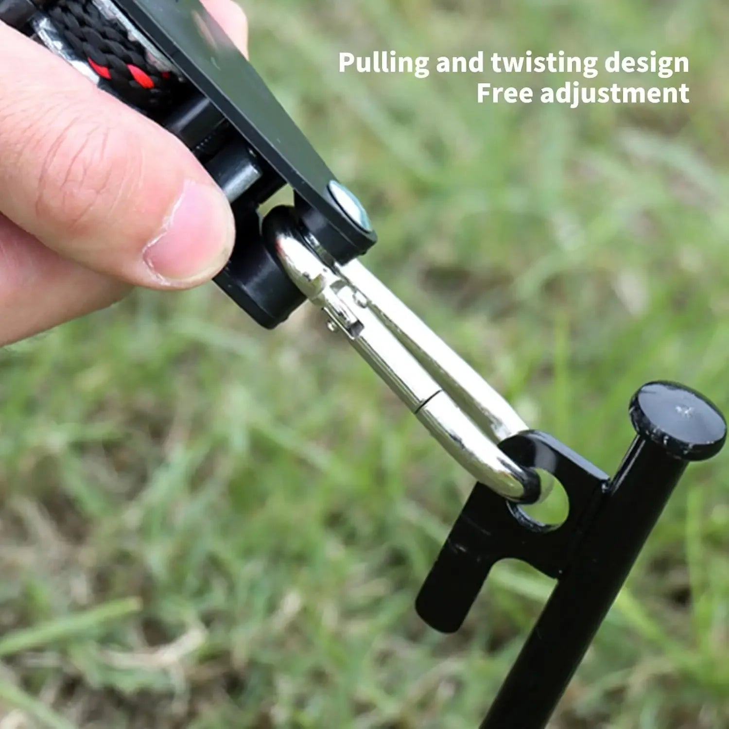 Camping Tent Adjustable Rope Tensioner - lakescouleeoutdoors