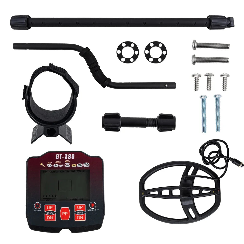 Treasure Hunter GT380 Professional Metal Detector - lakescouleeoutdoors