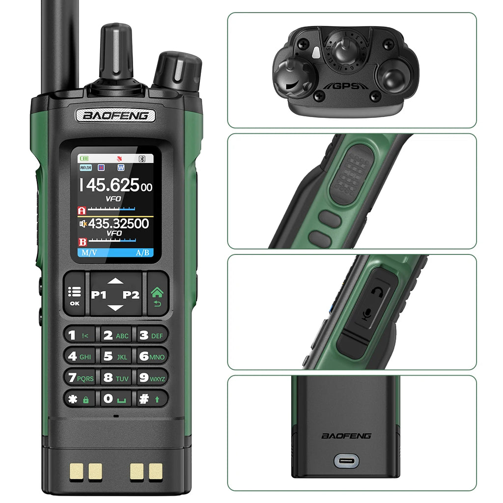 Baofeng UV-32 GPS Two Way Radio - lakescouleeoutdoors
