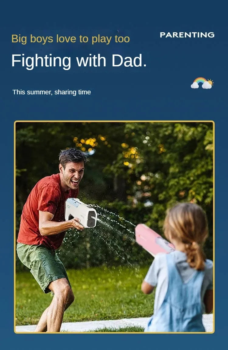 Electric Water Gun Toy - lakescouleeoutdoors