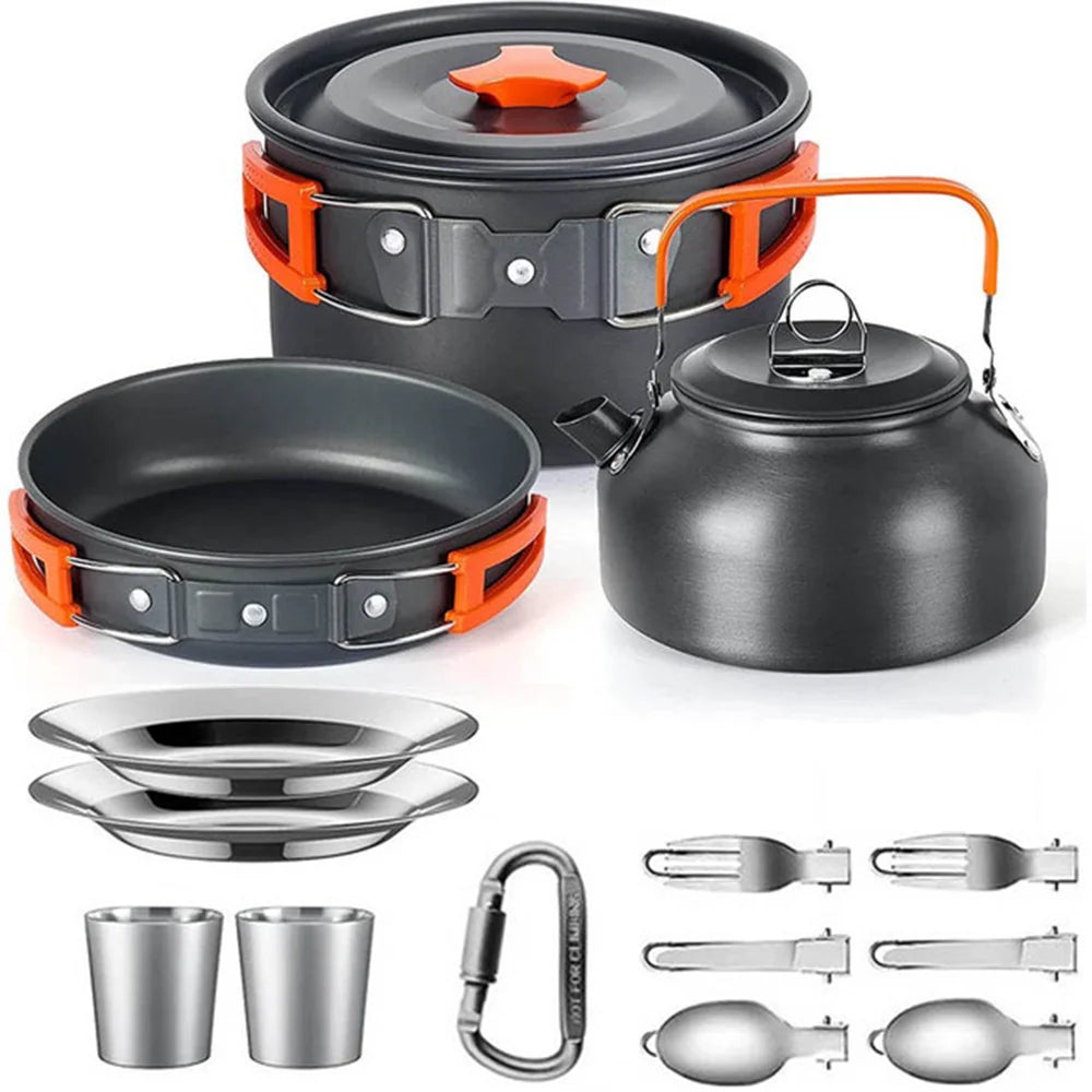 Camping Cooking set - lakescouleeoutdoors