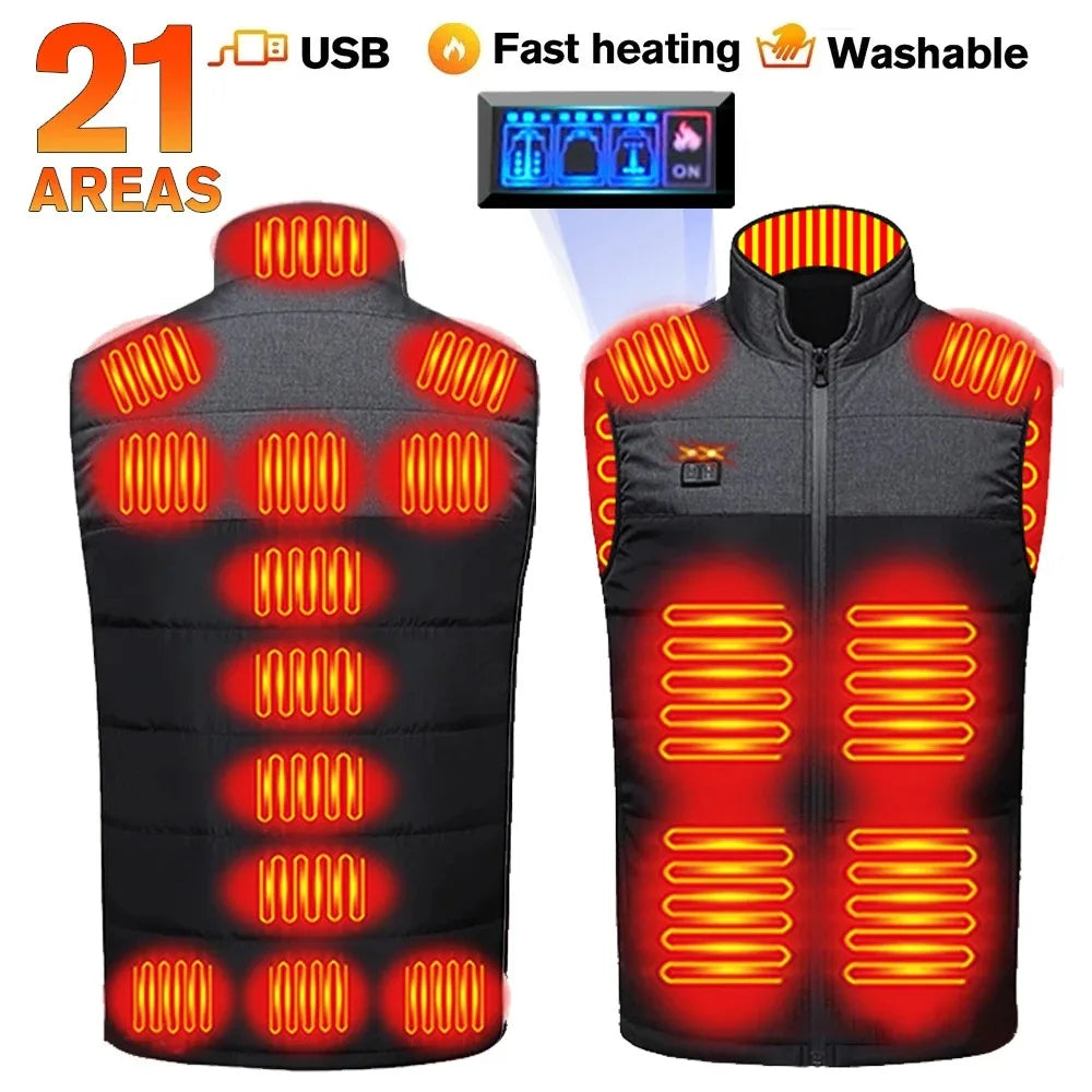 Heated Jacket or Vest - lakescouleeoutdoors
