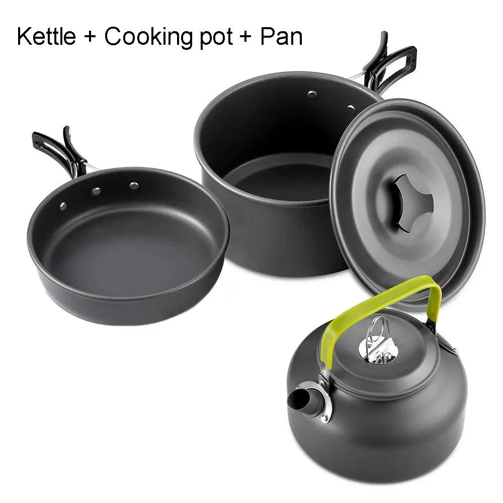 Camping Cooking set - lakescouleeoutdoors