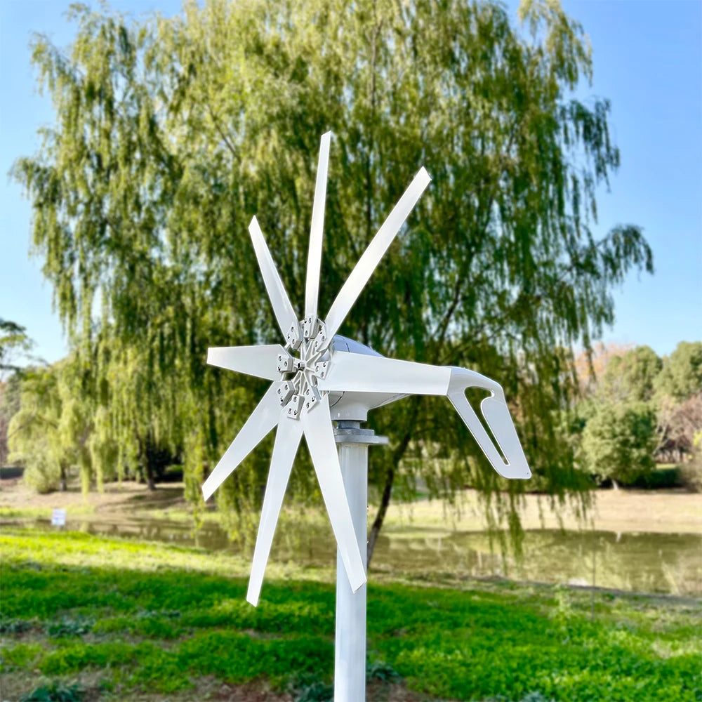Small horizontal axis wind turbine 1KW-3KW - lakescouleeoutdoors