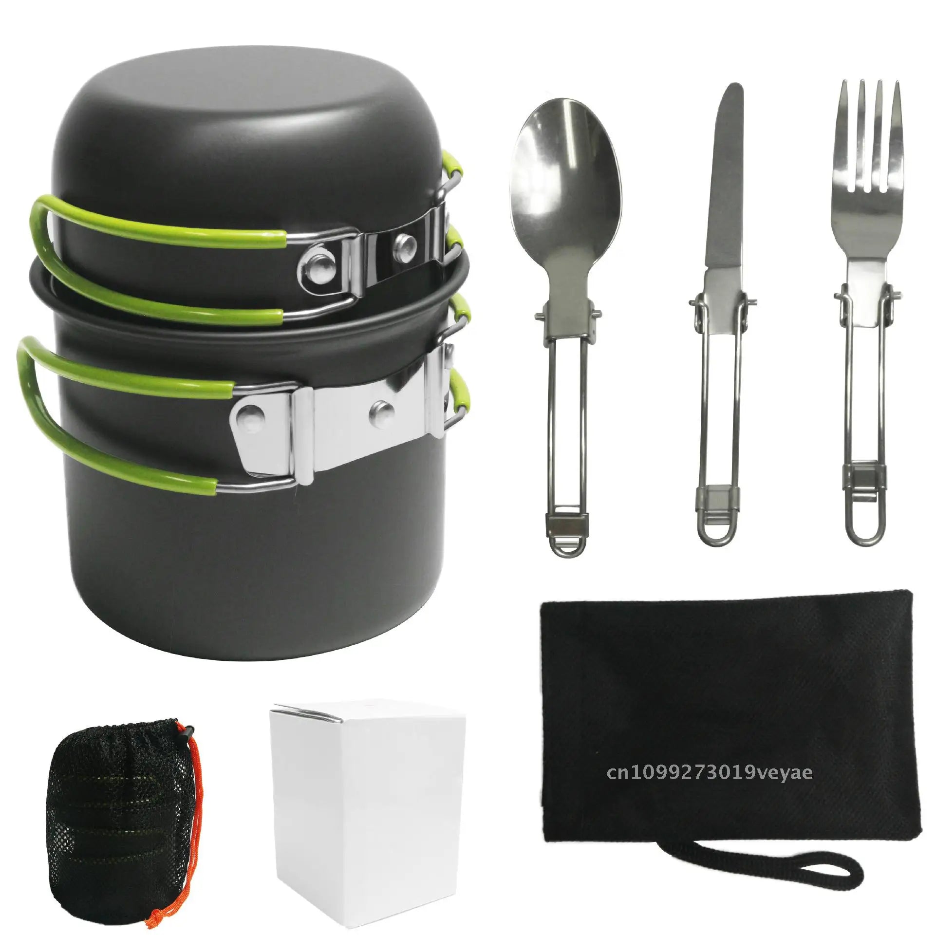 Outdoor Camping Cookware Set - lakescouleeoutdoors