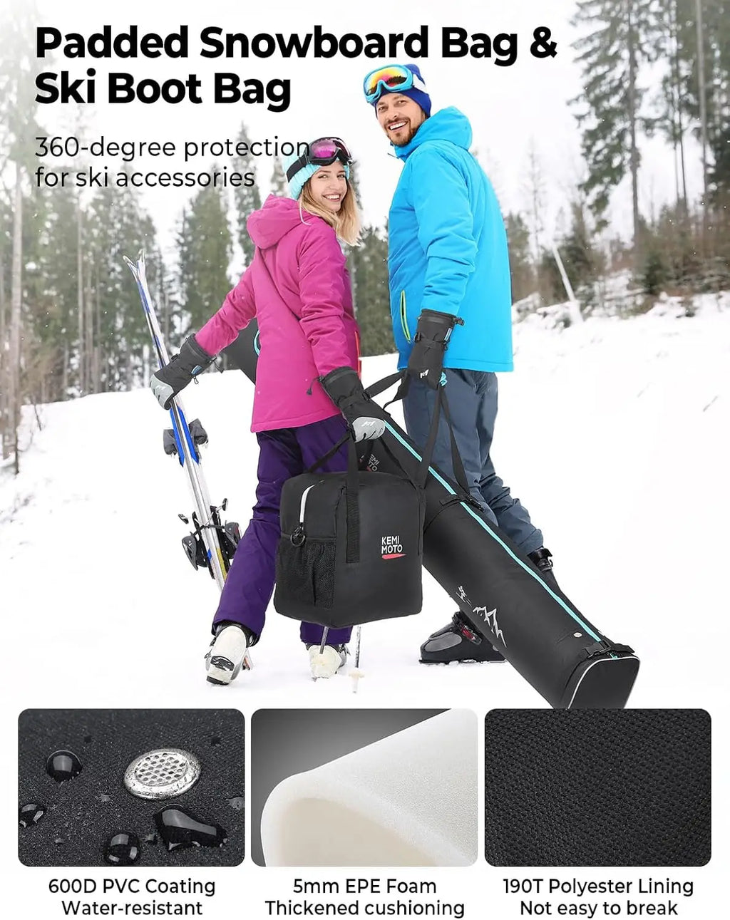 Ski & Boot Bag Combo