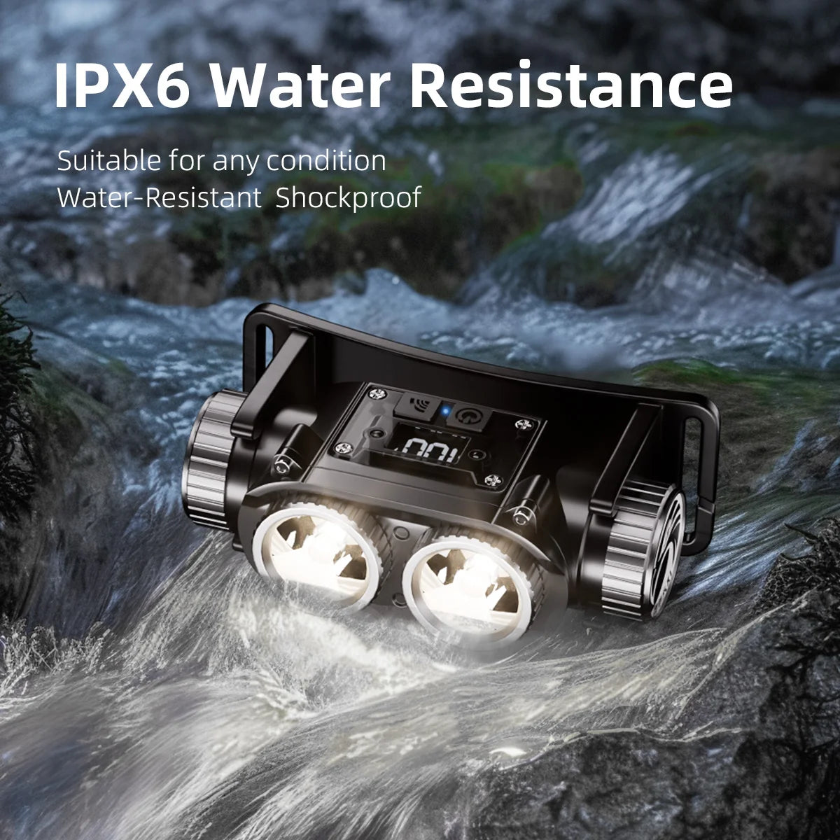 Rechargeable LED Headlamp - lakescouleeoutdoors