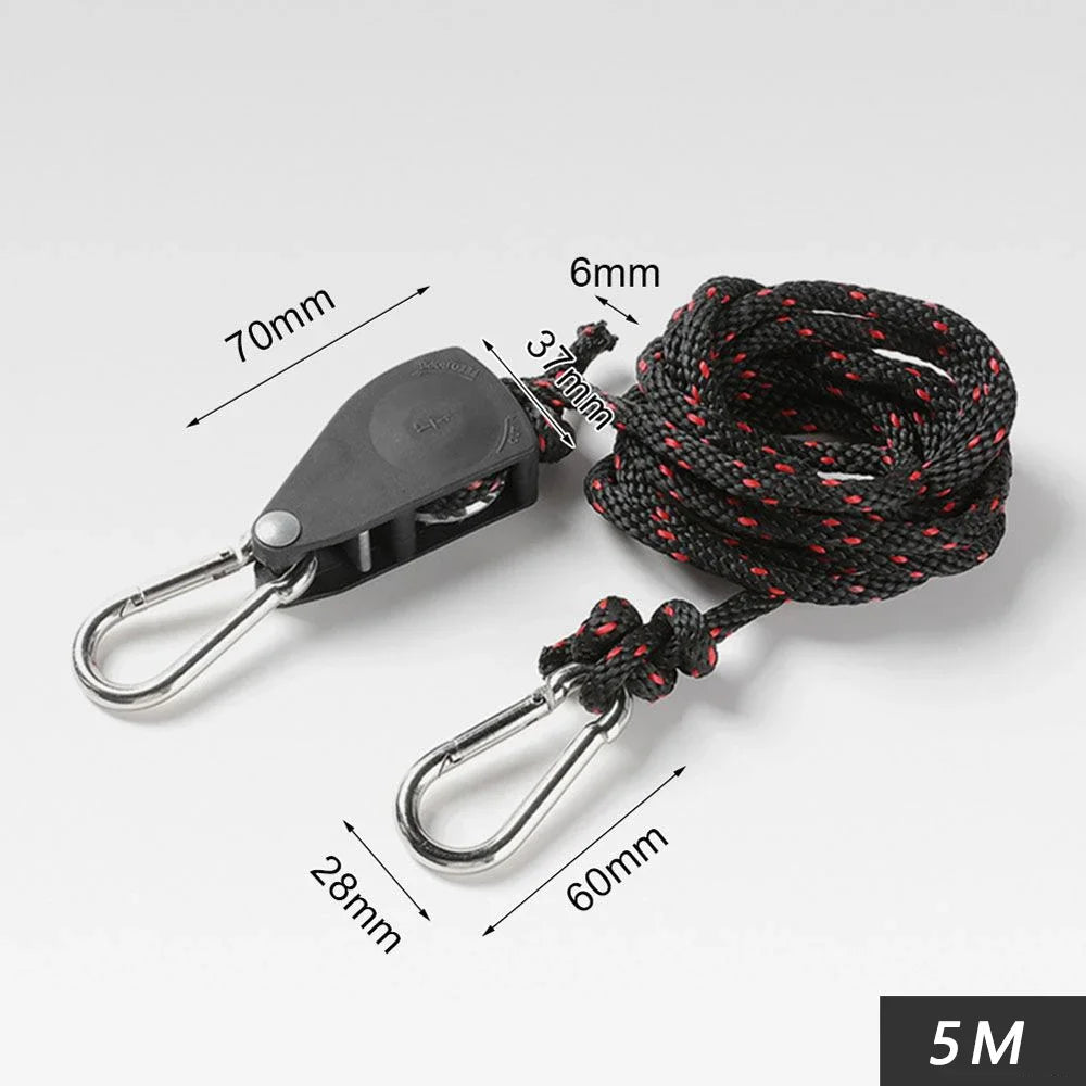 Camping Tent Adjustable Rope Tensioner - lakescouleeoutdoors