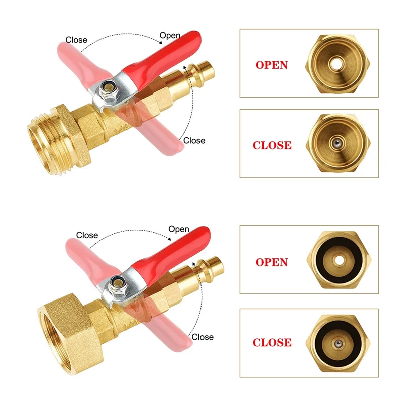 RV Winterize Blowout Adapter Set - lakescouleeoutdoors
