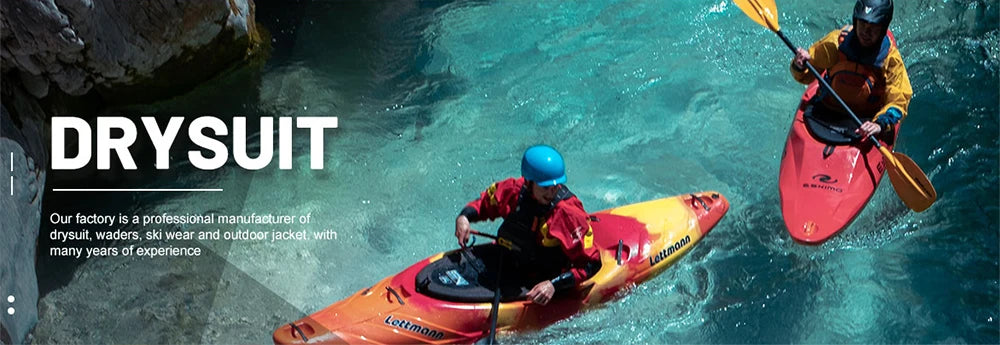 Kayak Dry Suit for Men - lakescouleeoutdoors
