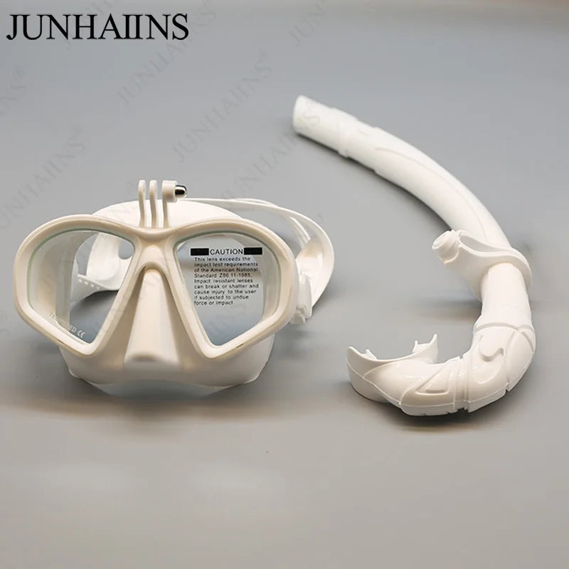 Wet Go-pro Mount Diving Mask - lakescouleeoutdoors