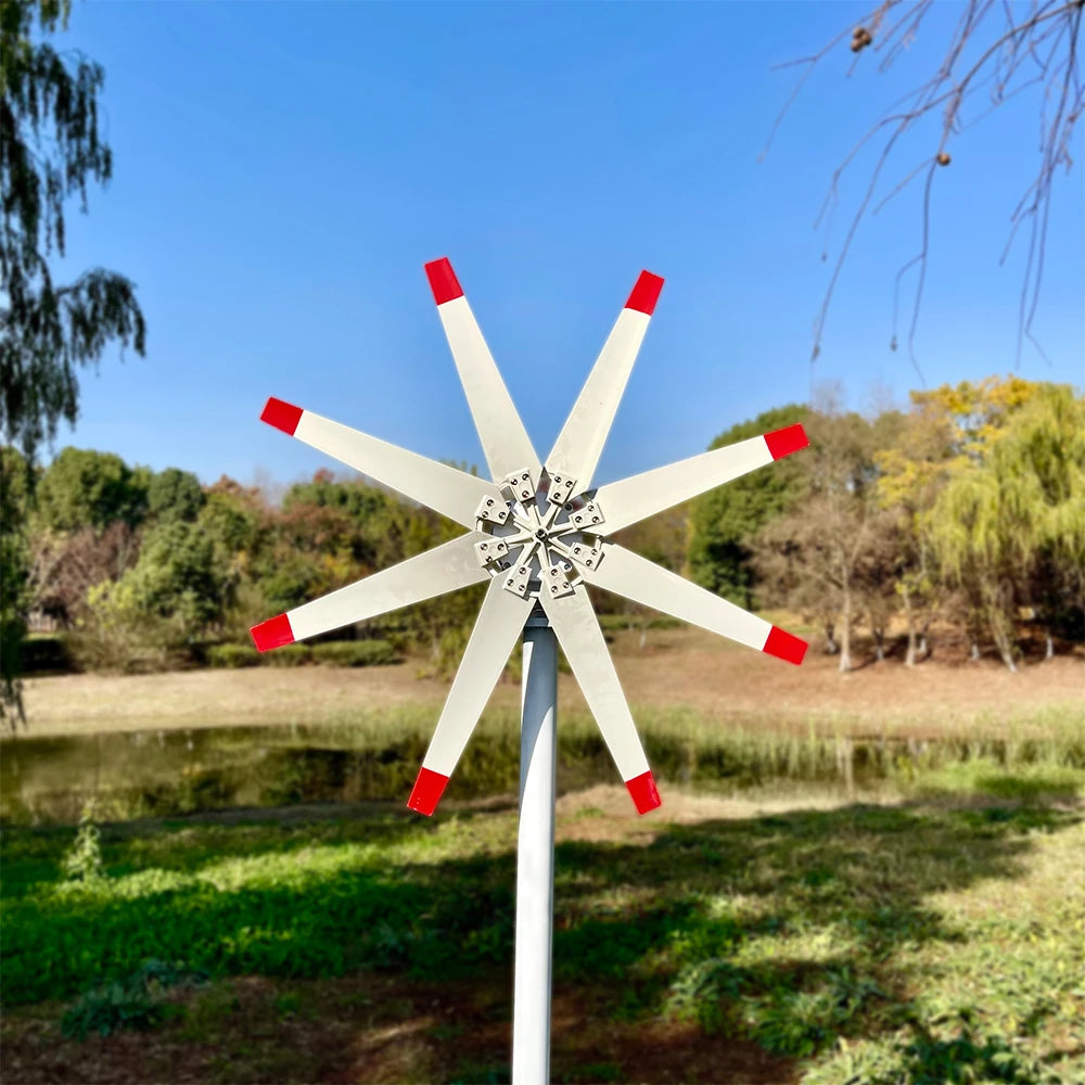 Small horizontal axis wind turbine 1KW-3KW - lakescouleeoutdoors