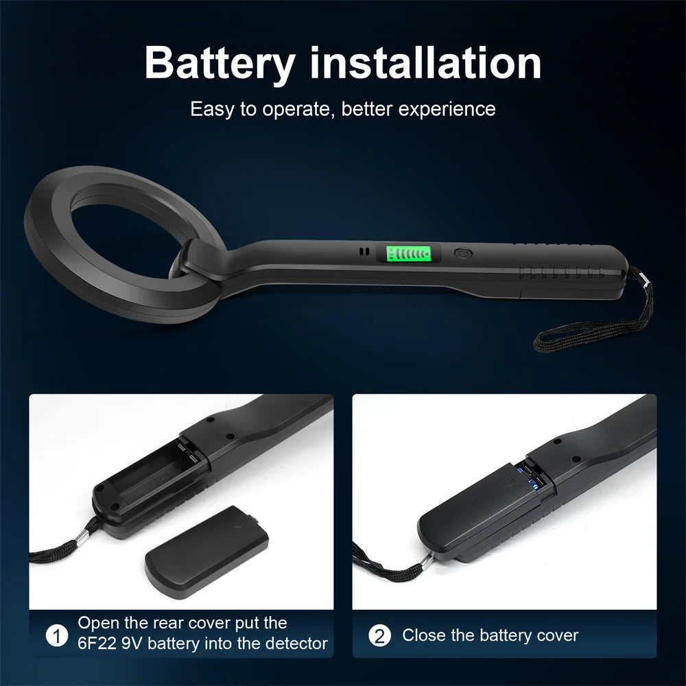 Handheld Metal Detector - lakescouleeoutdoors