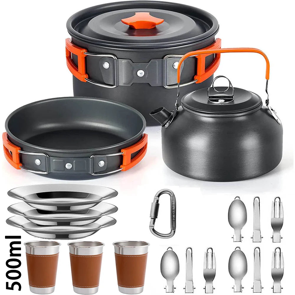 Camping Cooking set - lakescouleeoutdoors