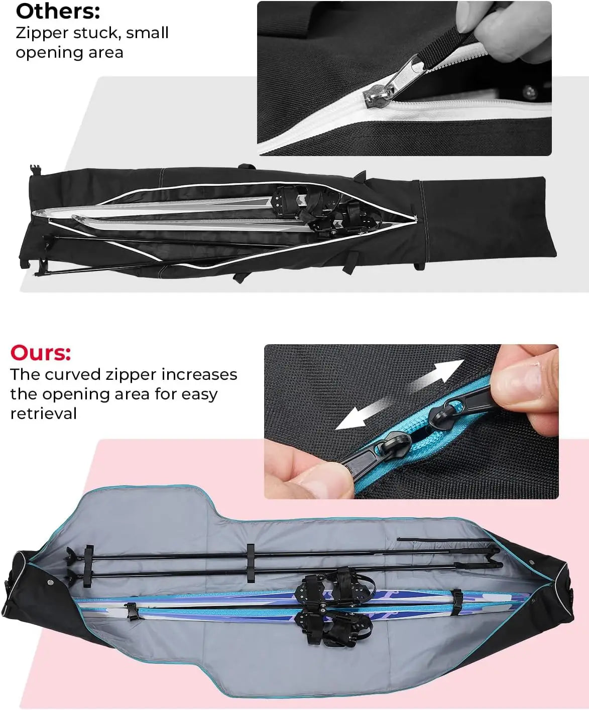 Ski & Boot Bag Combo