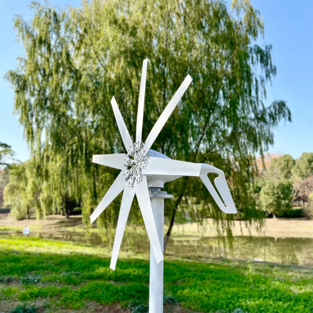 Small horizontal axis wind turbine 1KW-3KW - lakescouleeoutdoors