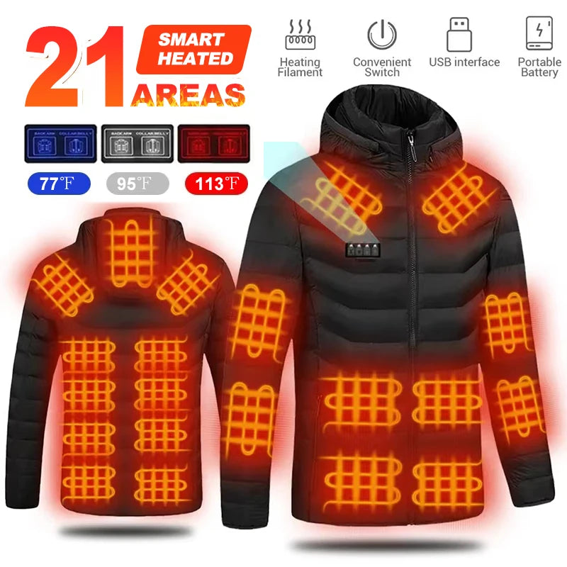 Heated Jacket or Vest - lakescouleeoutdoors