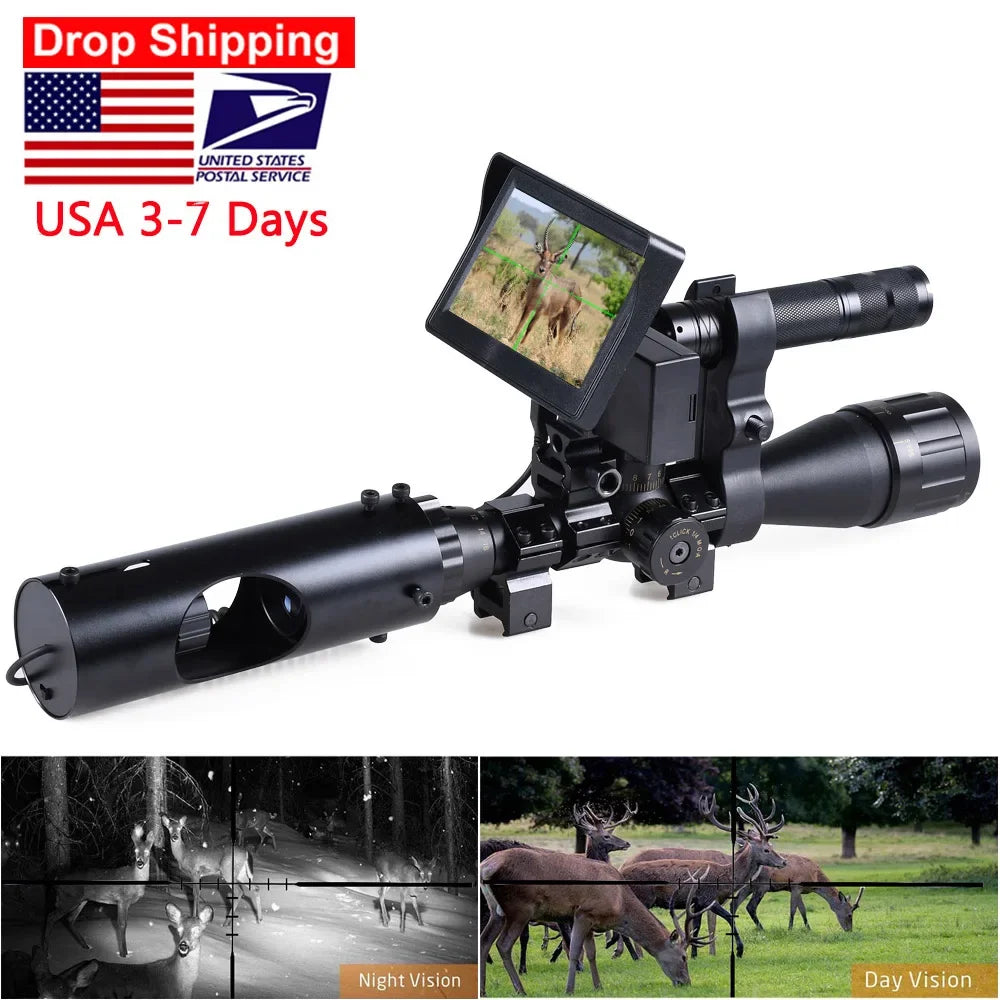 Night Vision IR Optics Sight Scope Camera - lakescouleeoutdoors