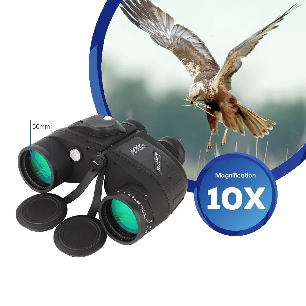 10x50 Marine Binoculars - lakescouleeoutdoors