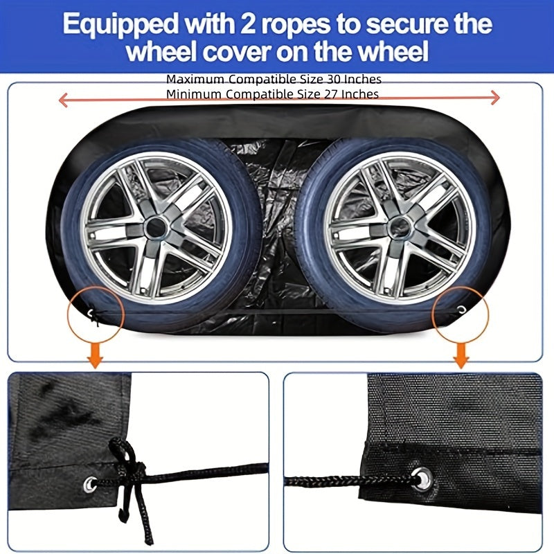 2-piece Tire Cover - lakescouleeoutdoors