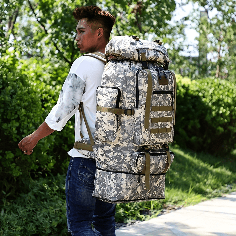 Large Expandable Travel Backpack - lakescouleeoutdoors