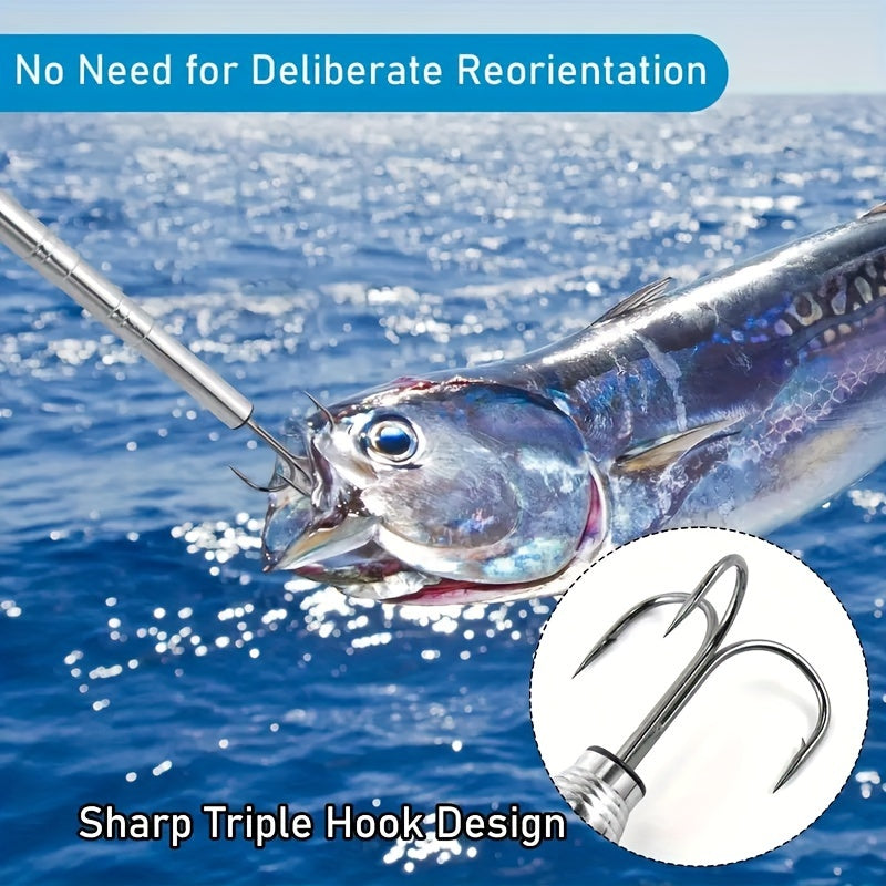 4-Segment Telescopic Fishing Gaff - lakescouleeoutdoors