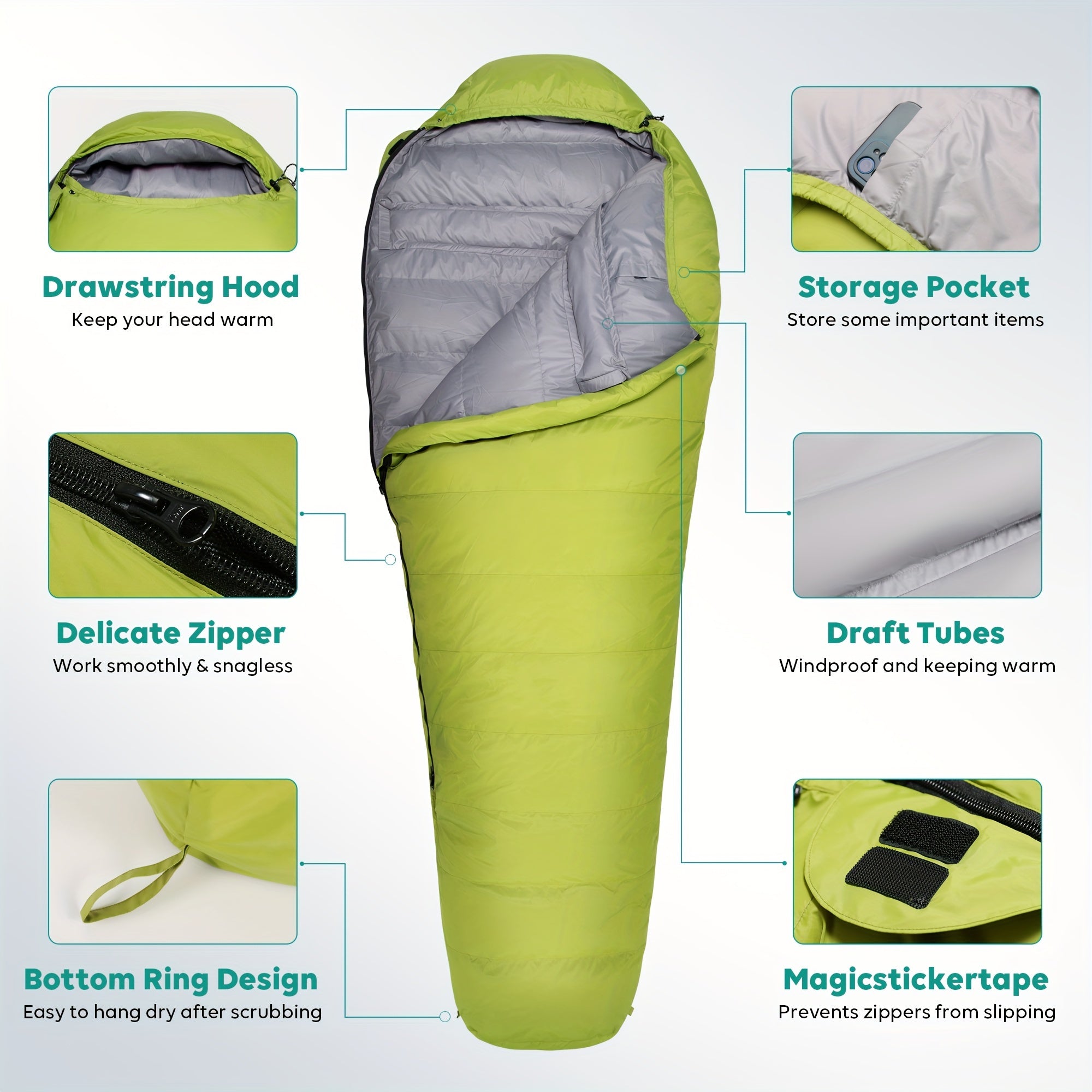 Mummy Sleeping Bag - lakescouleeoutdoors
