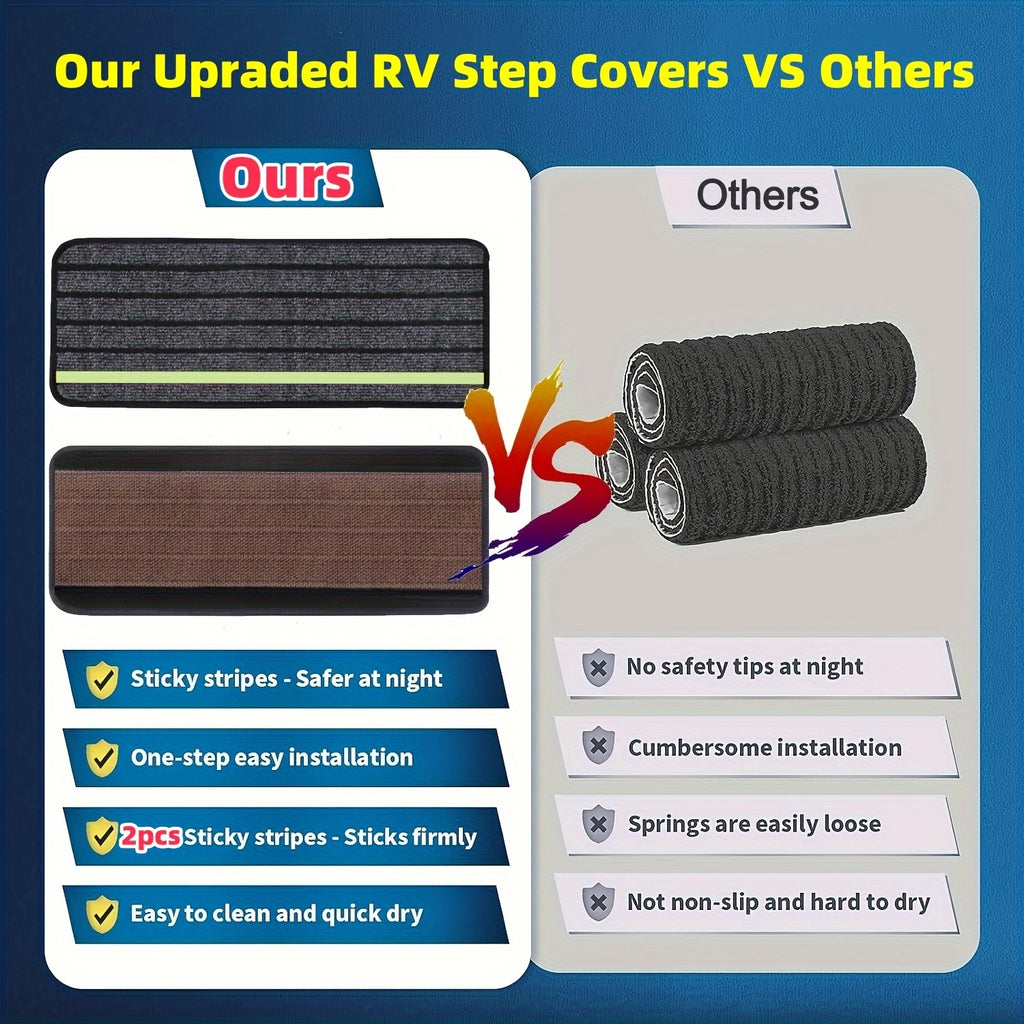 RV Step Covers - lakescouleeoutdoors